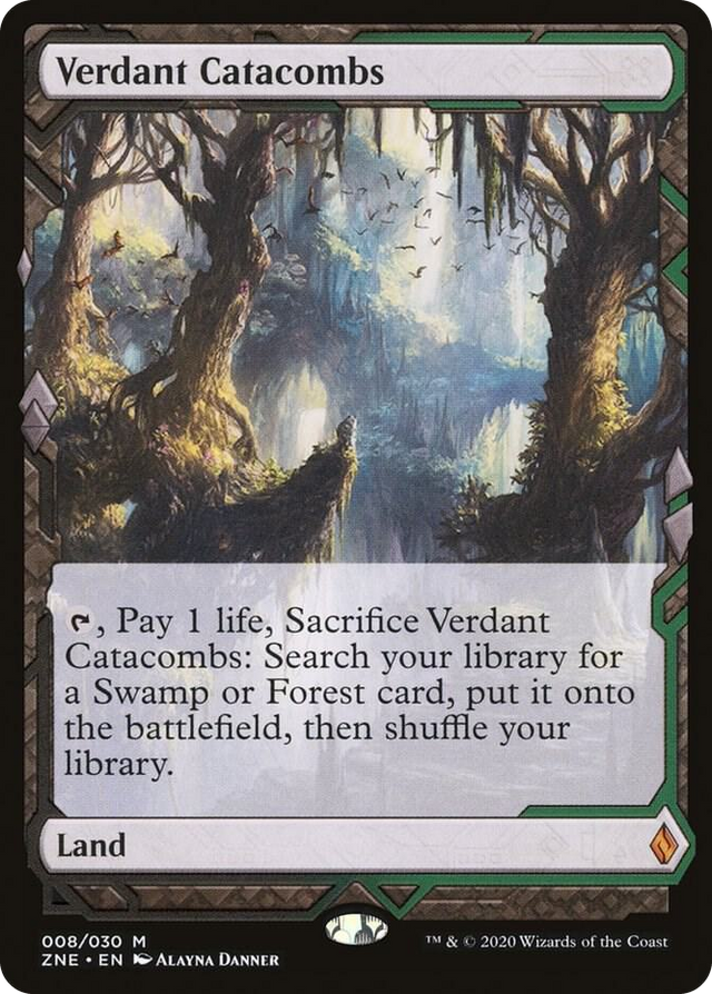 0008 Verdant Catacombs M Zendikar Rising Expeditions