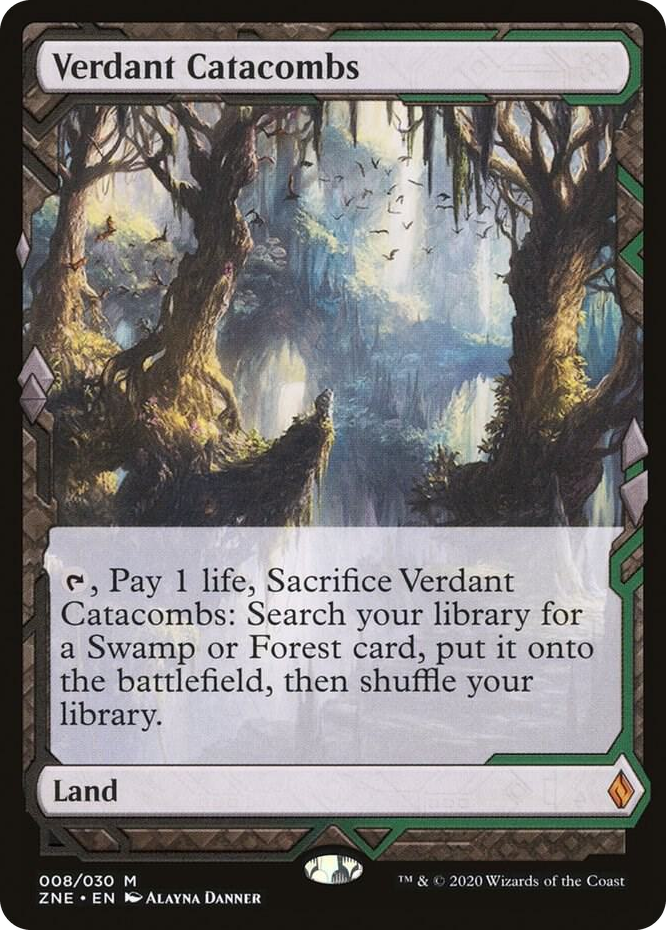 0008 Verdant Catacombs M Zendikar Rising Expeditions