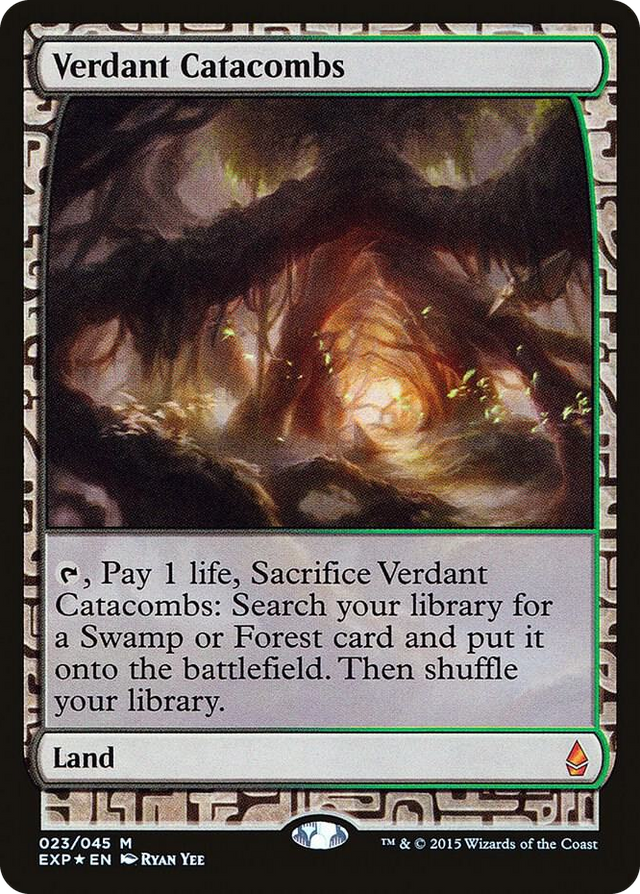 0023 Verdant Catacombs M Zendikar Expeditions