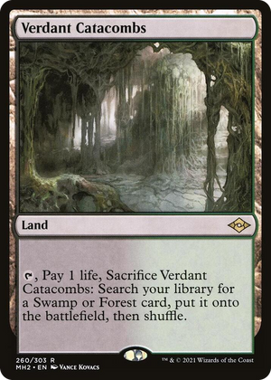 0260 Verdant Catacombs R Modern Horizons 2