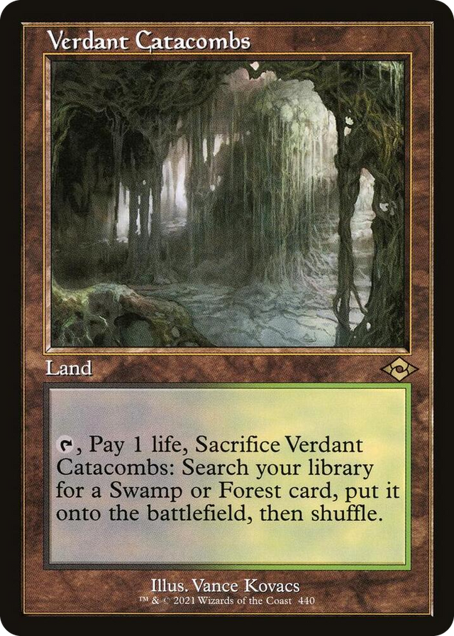 0440 Verdant Catacombs (Retro Frame) R Modern Horizons 2