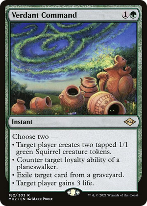 0182 Verdant Command R Modern Horizons 2