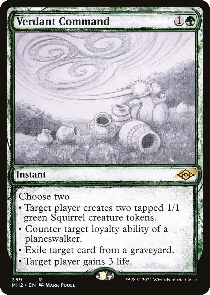 0359 Verdant Command (Showcase) R Modern Horizons 2