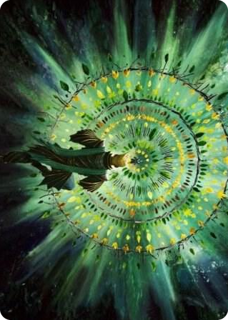 0019 Verdant Mastery Art Card S Art Series: Strixhaven