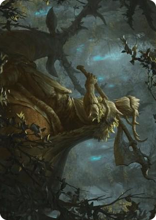 Verdant Outrider Art Card #28 S - Art Series: Wilds of Eldraine Pokemon card