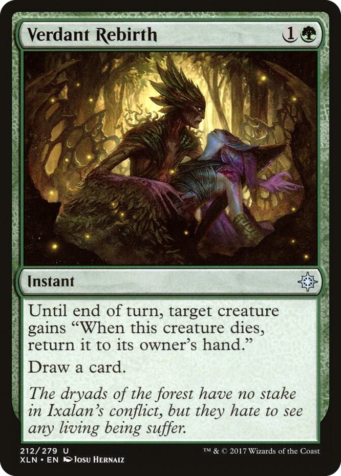 0212 Verdant Rebirth U Ixalan
