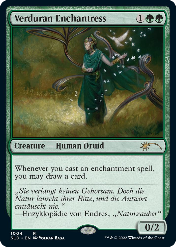 1004 Verduran Enchantress R Secret Lair Drop Series