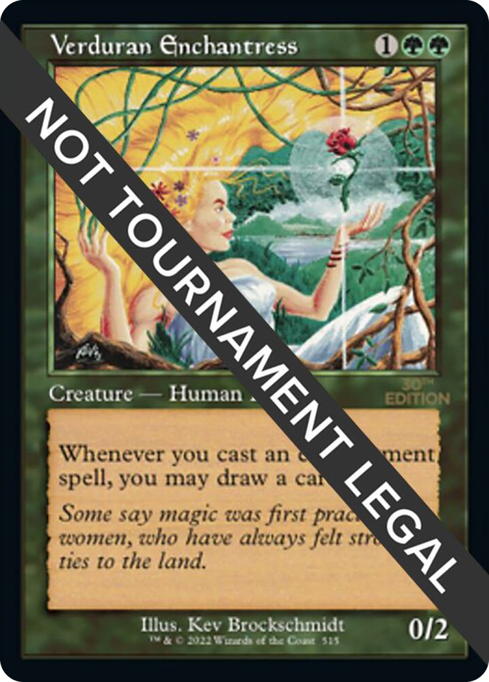 0515 Verduran Enchantress (Retro Frame) R 30th Anniversary Edition