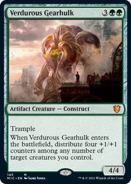 0145 Verdurous Gearhulk M Commander: Innistrad: Midnight Hunt