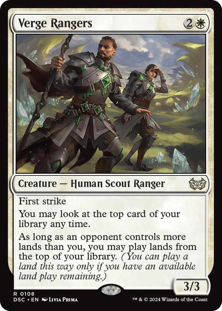 0108 Verge Rangers R Commander: Duskmourn: House of Horror