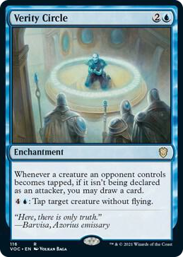 Verity Circle #116 R - Commander: Innistrad: Crimson Vow Pokemon card