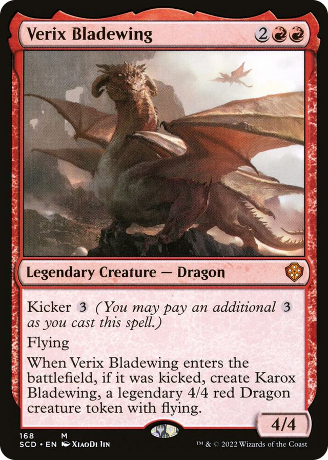 0168 Verix Bladewing M Starter Commander Decks
