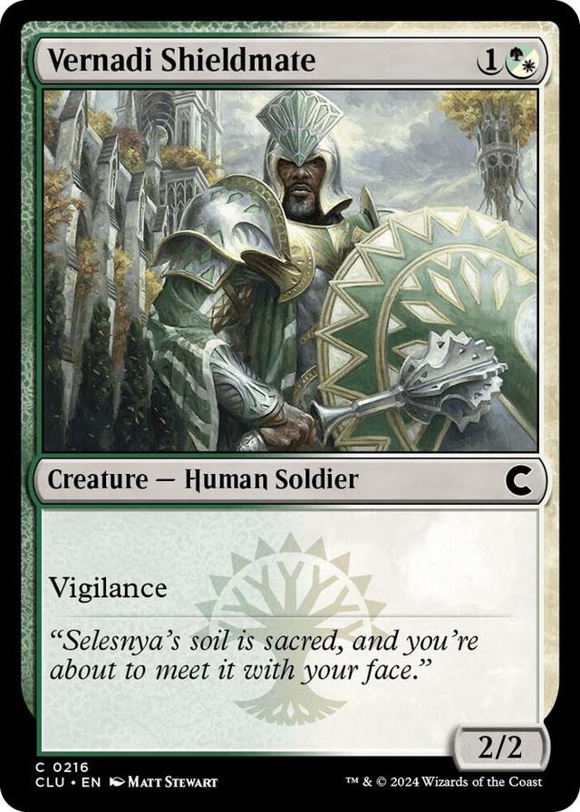 0216 Vernadi Shieldmate C Ravnica: Clue Edition
