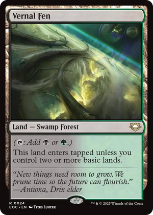 0024 Vernal Fen R Commander: Edge of Eternities