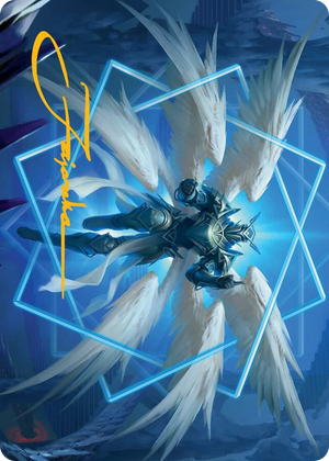 0048 Vertex Paladin Art Card (Gold-Stamped Signature) S Art Series: March of the Machine