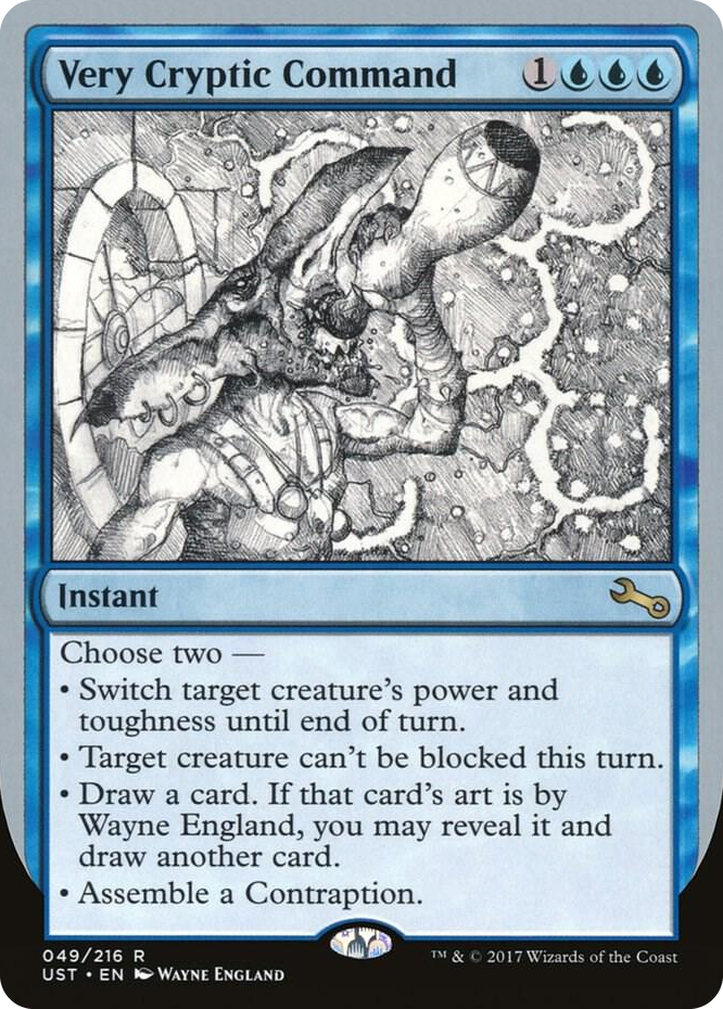 0049 Very Cryptic Command (A) R Unstable