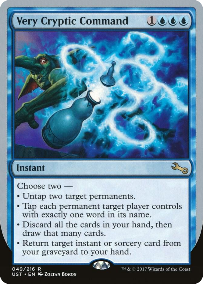 0049 Very Cryptic Command (B) R Unstable