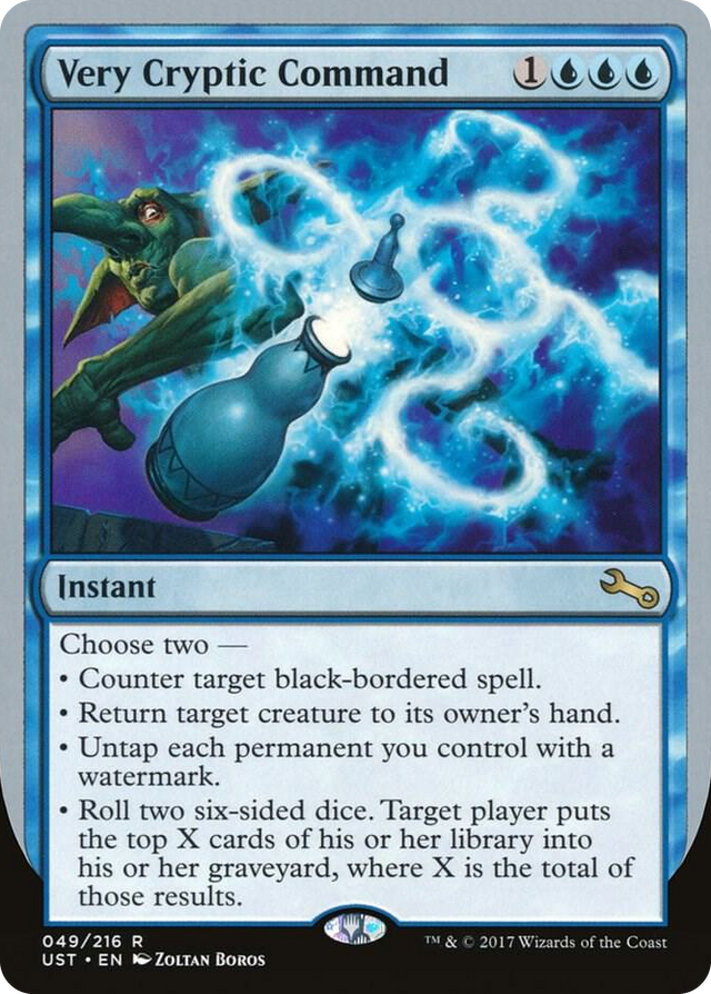 0049 Very Cryptic Command (E) R Unstable