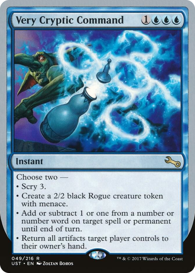 0049 Very Cryptic Command (F) R Unstable