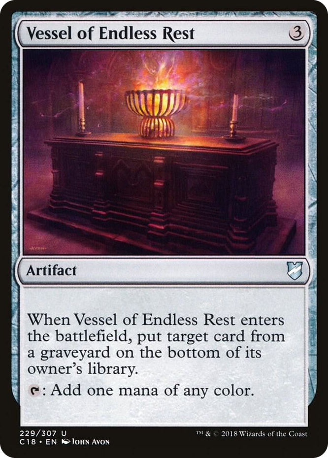 0229 Vessel of Endless Rest U Commander 2018