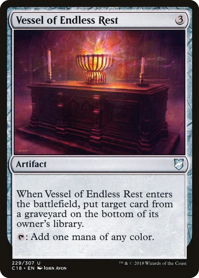 0229 Vessel of Endless Rest U Commander 2018