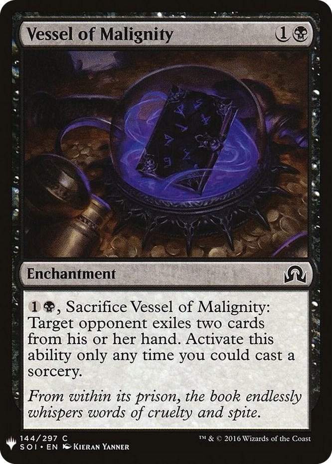 0144 Vessel of Malignity C The List Reprints