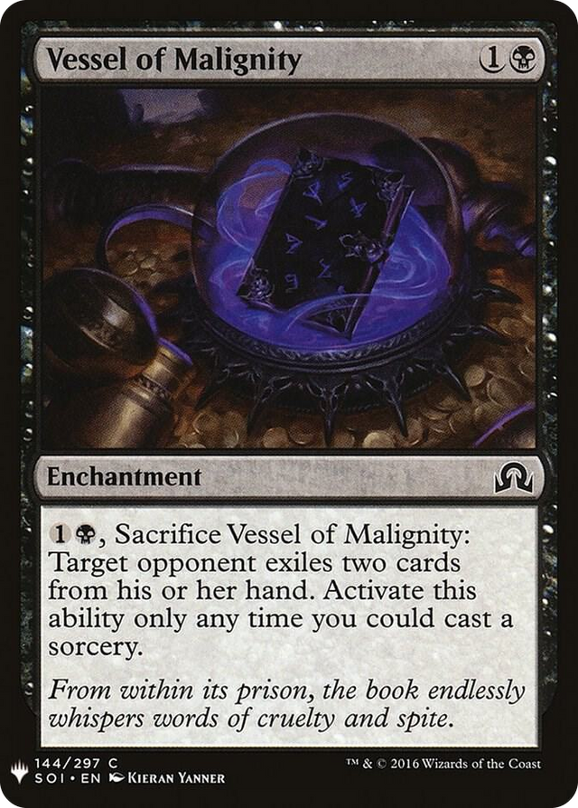 0144 Vessel of Malignity C The List Reprints