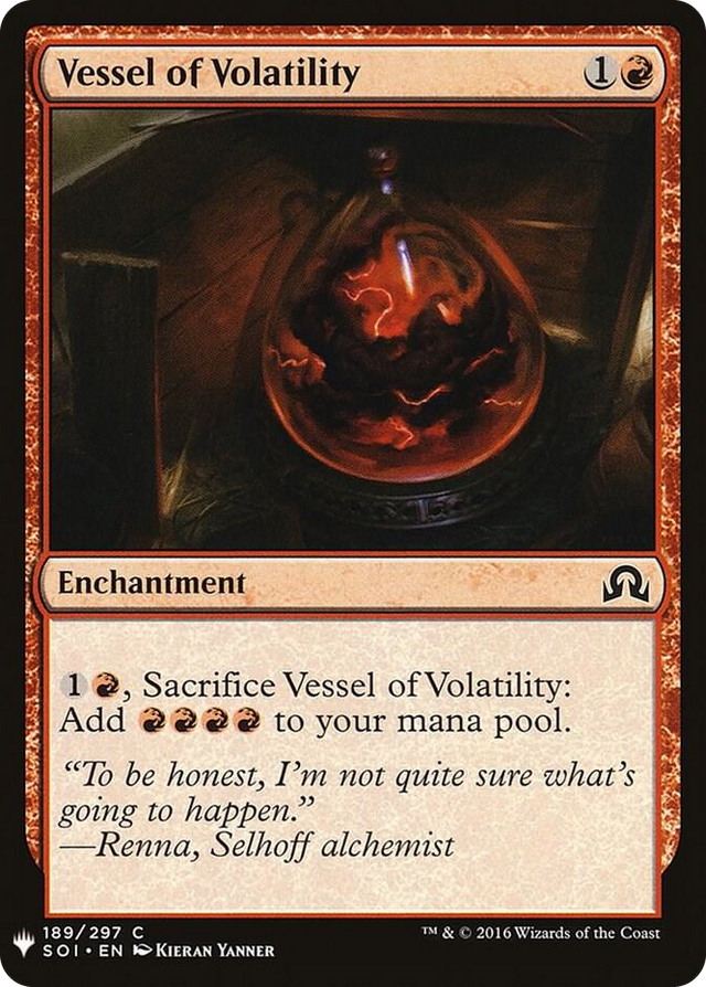 0189 Vessel of Volatility C The List Reprints