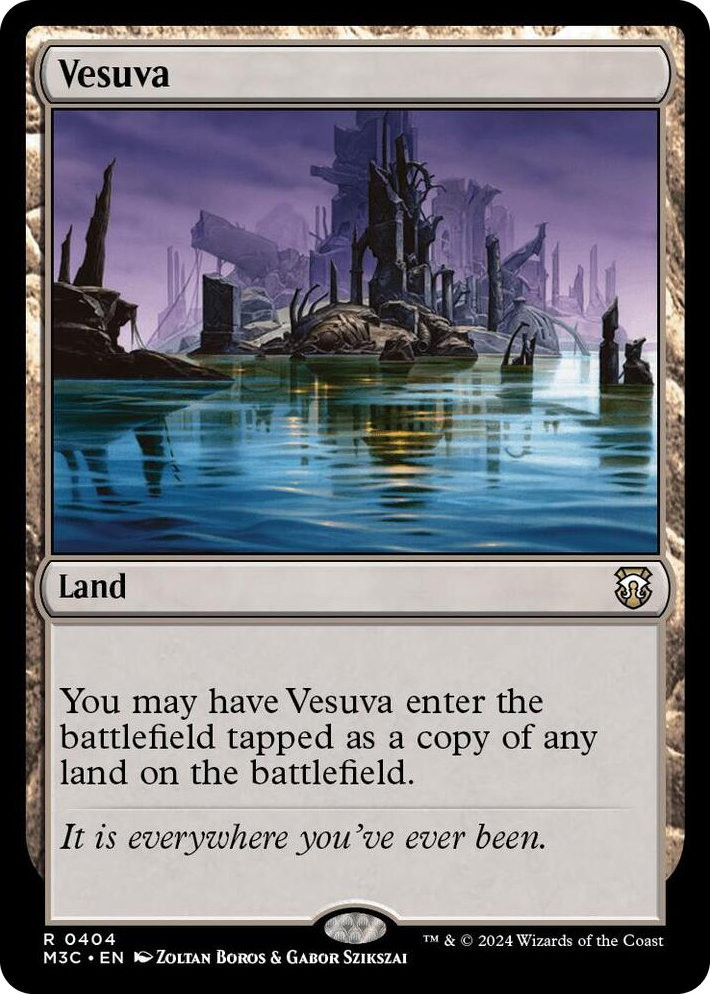 0404 Vesuva R Commander: Modern Horizons 3