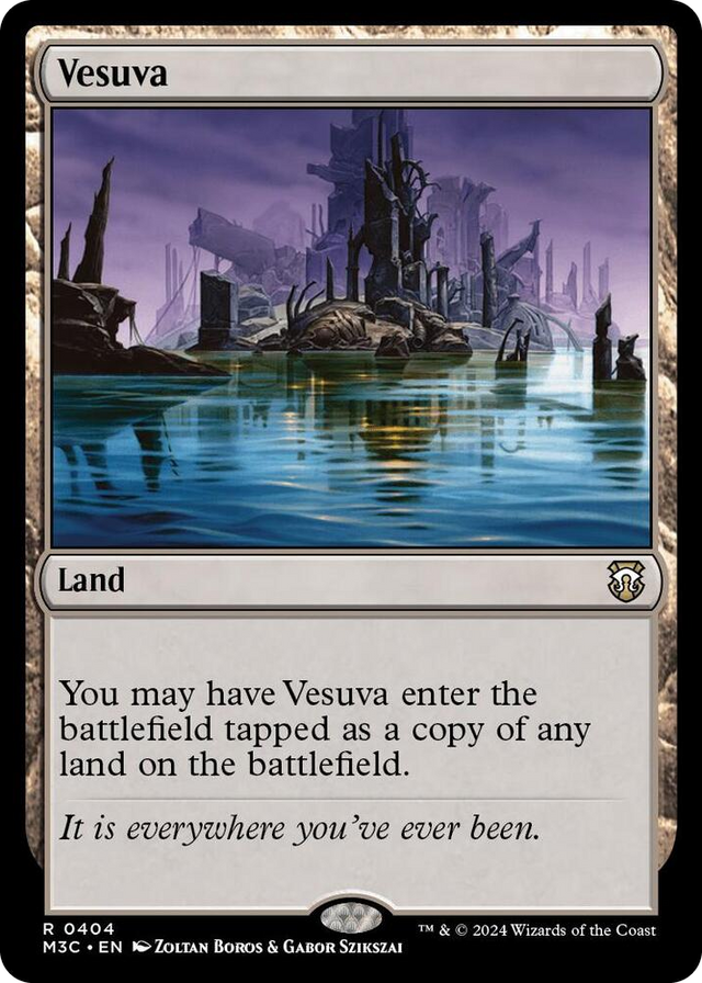 0404 Vesuva R Commander: Modern Horizons 3
