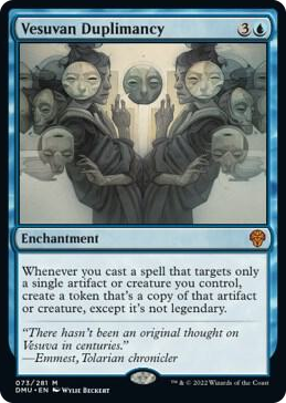 0073 Vesuvan Duplimancy M Dominaria United