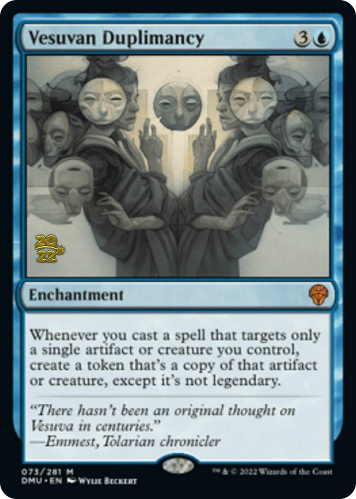 Vesuvan Duplimancy #73 M - Prerelease Cards Pokemon card