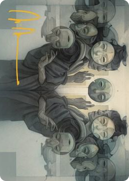 0019 Vesuvan Duplimancy Art Card (Gold-Stamped Signature) S Art Series: Dominaria United