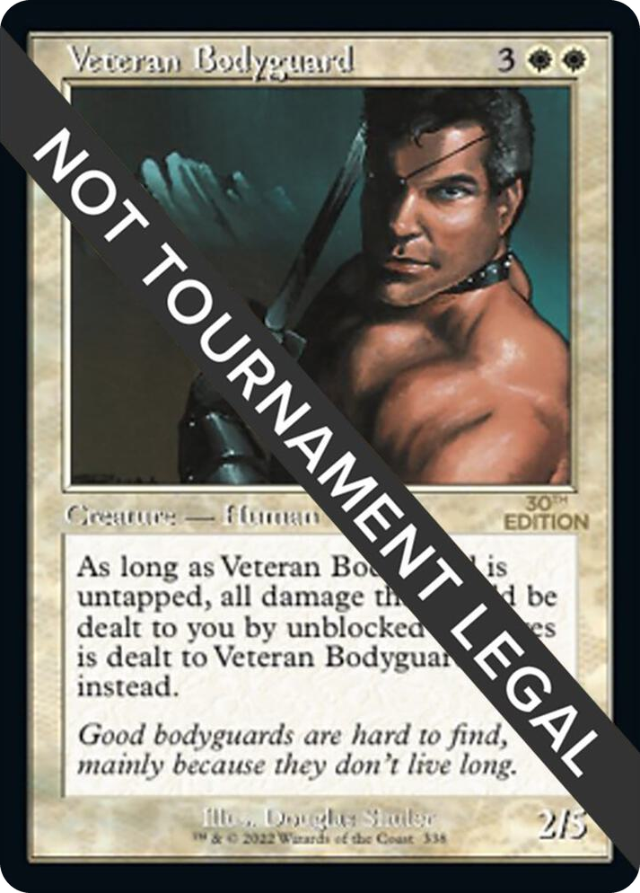 0338 Veteran Bodyguard (Retro Frame) R 30th Anniversary Edition