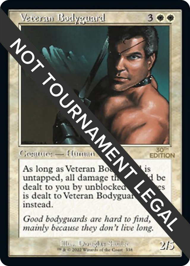 0338 Veteran Bodyguard (Retro Frame) R 30th Anniversary Edition