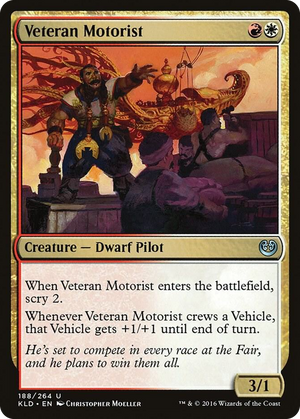 0188 Veteran Motorist U Kaladesh