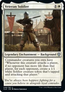 0048 Veteran Soldier U Commander Legends: Battle for Baldur's Gate