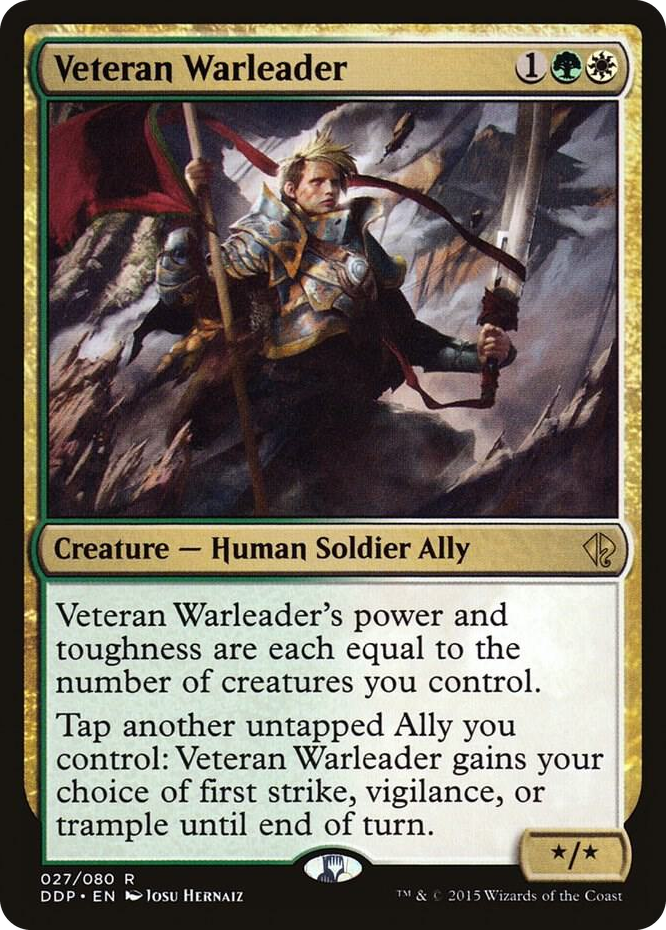 0027 Veteran Warleader R Duel Decks: Zendikar vs. Eldrazi