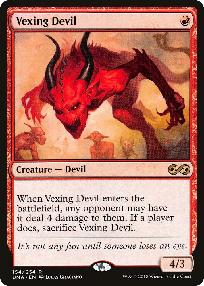 0154 Vexing Devil R Ultimate Masters