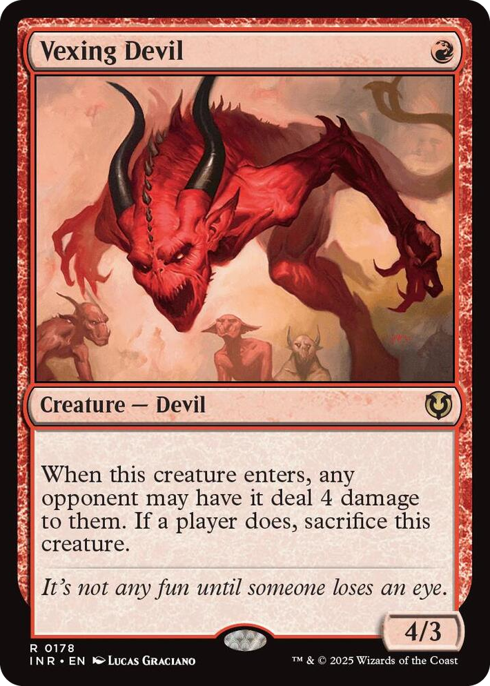 0178 Vexing Devil R Innistrad Remastered