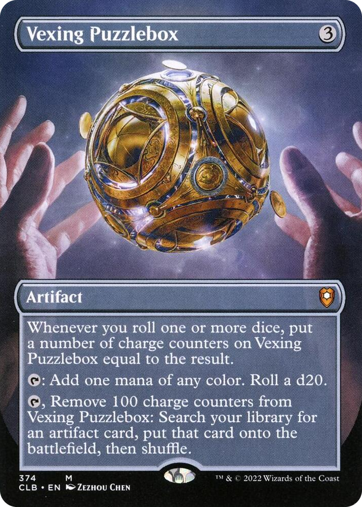 0374 Vexing Puzzlebox (Borderless) M Commander Legends: Battle for Baldur's Gate