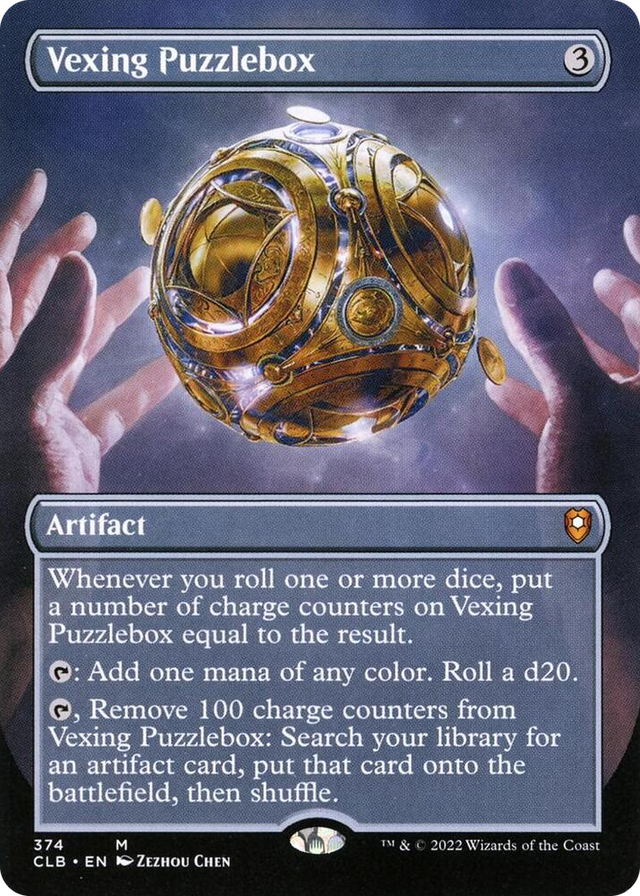 0374 Vexing Puzzlebox (Borderless) M Commander Legends: Battle for Baldur's Gate