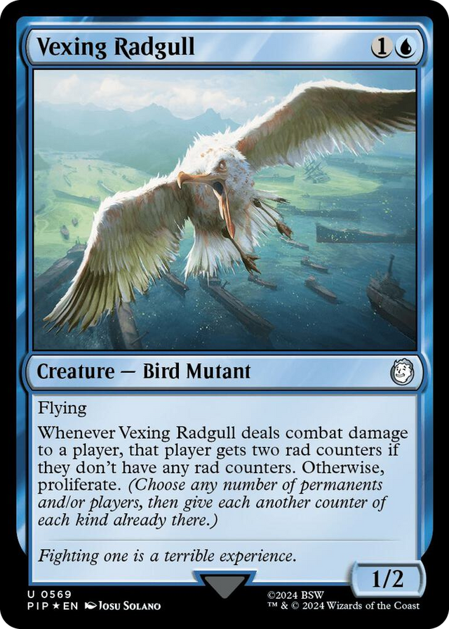 0569 Vexing Radgull (Surge Foil) U Universes Beyond: Fallout