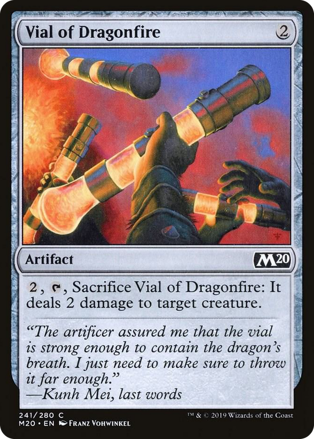 0241 Vial of Dragonfire C Core Set 2020