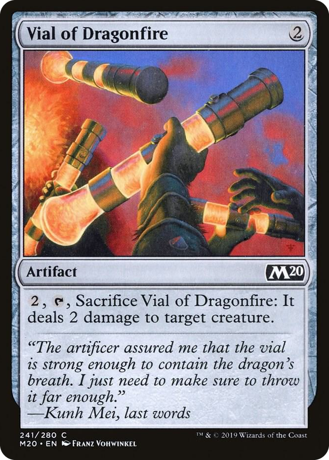 0241 Vial of Dragonfire C Core Set 2020