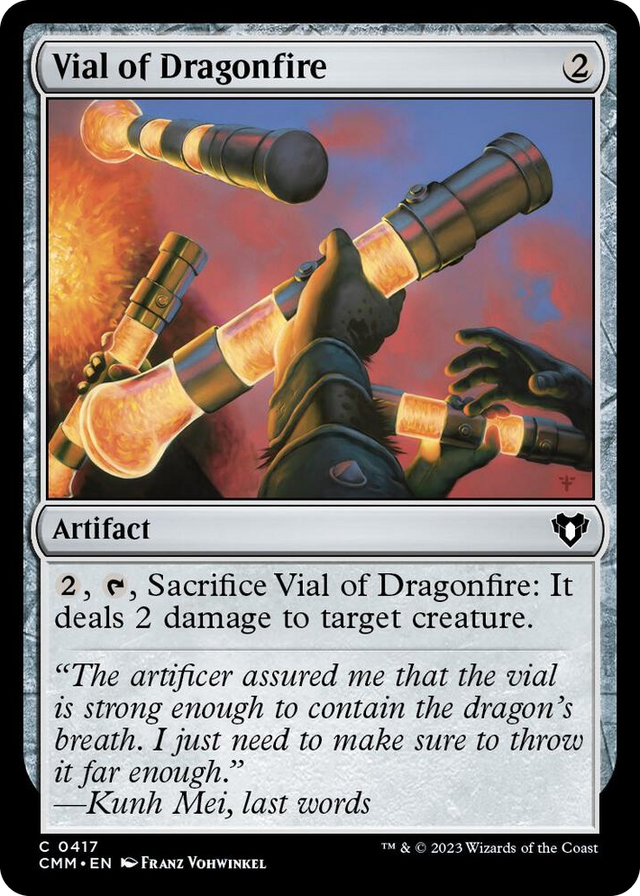 0417 Vial of Dragonfire C Commander Masters