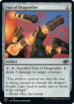 Vial of Dragonfire #805 C - Jumpstart 2022 Pokemon card