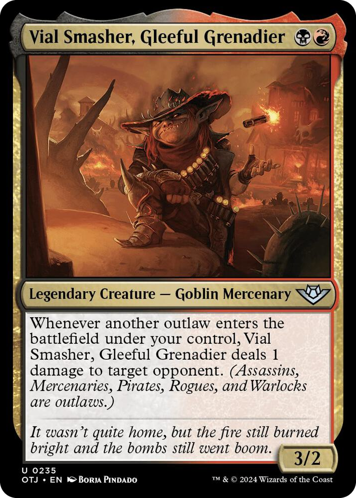 0235 Vial Smasher, Gleeful Grenadier U Outlaws of Thunder Junction