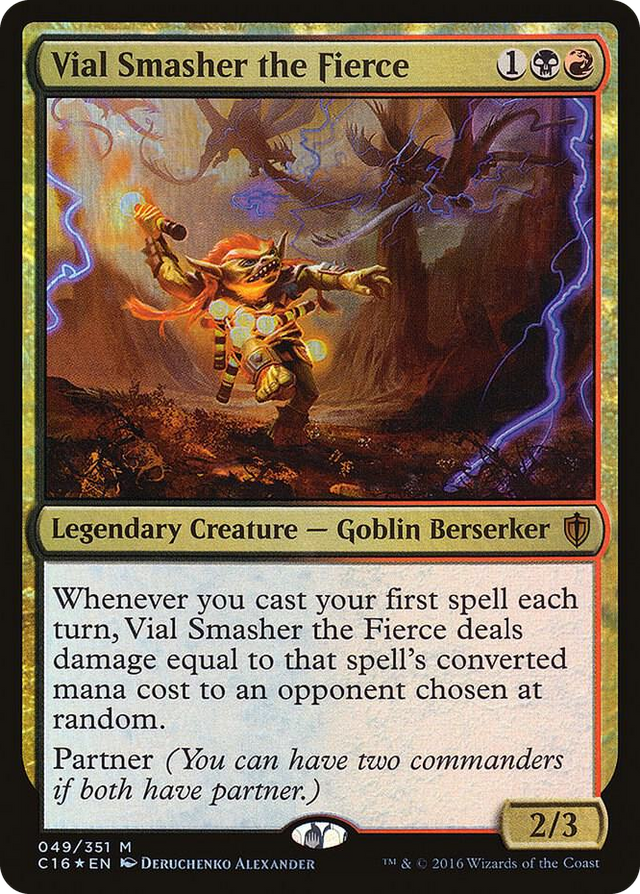 0049 Vial Smasher the Fierce M Commander 2016