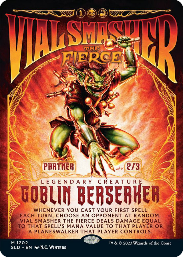 1202 Vial Smasher the Fierce M Secret Lair Drop Series